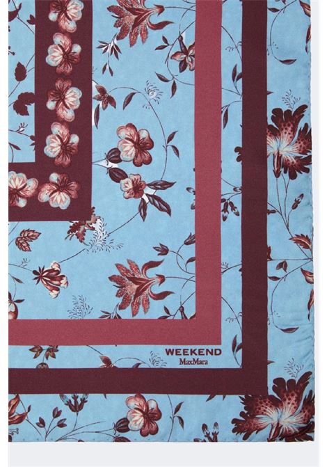 Foulard in twill di seta fantasia MAX MARA WEEKEND | 2625546074600002